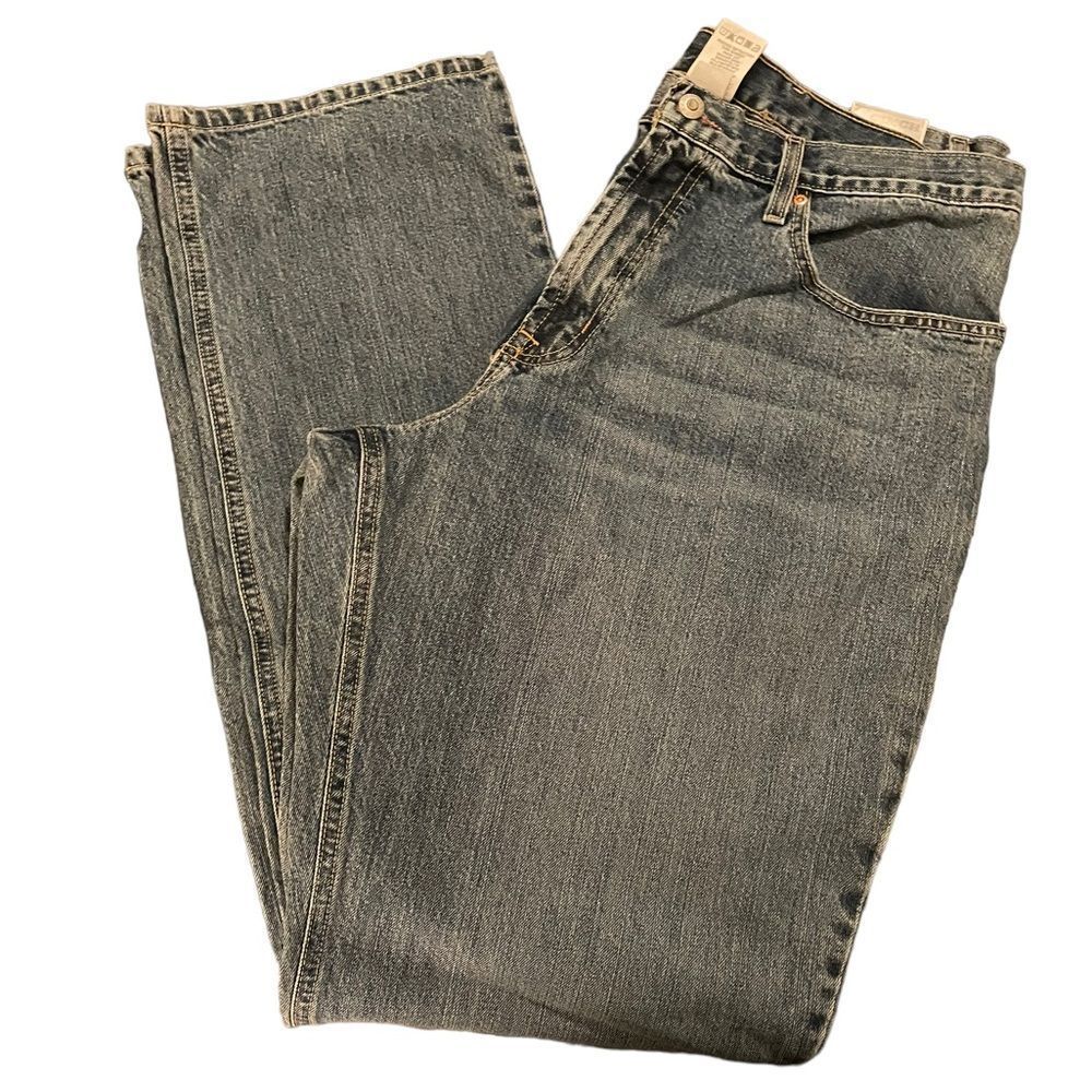 NEW CINCH jeans white label relaxed mid rise straight leg 40 x 38